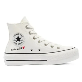 Chuck Taylor All Star Lift High “Dia dos Namorados – Branco Vintage”