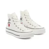 Chuck Taylor All Star Lift High “Dia dos Namorados – Branco Vintage”