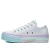 Chuck Taylor All Star Lift Low “Branco Lilás Azul”