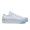 Chuck Taylor All Star Lift Low “Branco Lilás Azul”