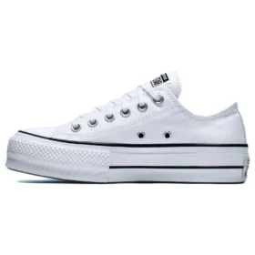 Chuck Taylor All Star Lift Low “Branco Preto”
