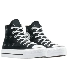 Chuck Taylor All Star Lift Platform Celestial “Preto Marfim Natural”
