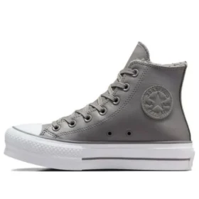 Chuck Taylor All Star Lift Platform “Cinza Branco”