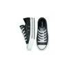 Chuck Taylor All Star Lift Platform Couro Iridescente “Preto Branco”