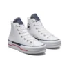 Chuck Taylor All Star Lift Platform Retro Denim “Branco”