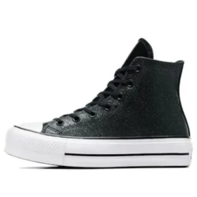 Chuck Taylor All Star Lift Platform “Sparkly Black”