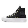 Chuck Taylor All Star Lift Platform Star Studded “Black White Gold”