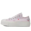 Chuck Taylor All Star Lift Platform Y2K Heart Low Top “Rosa Pálido”