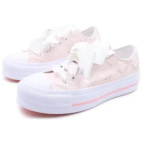 Chuck Taylor All Star Lift “Rosa Branco”