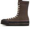 Chuck Taylor All Star Lifted Knee-hi “Castanho Preto”