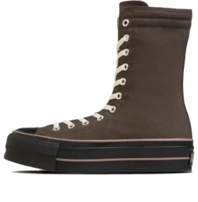 Chuck Taylor All Star Lifted Knee-hi “Castanho Preto”