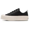 Chuck Taylor All Star Lifted Ribtape OX “Preto”