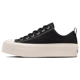 Chuck Taylor All Star Lifted Ribtape OX “Preto”
