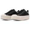 Chuck Taylor All Star Lifted Ribtape OX “Preto”