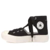 Chuck Taylor All Star Light Plastic Ghillie Hi “Preto Branco”