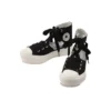 Chuck Taylor All Star Light Plastic Ghillie Hi “Preto Branco”