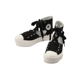 Chuck Taylor All Star Light Plastic Ghillie Hi “Preto Branco”