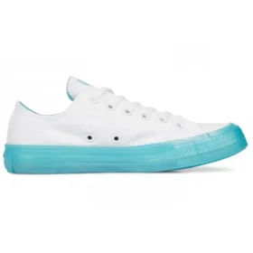 Chuck Taylor All Star Low “Branco Descolorido Aqua”