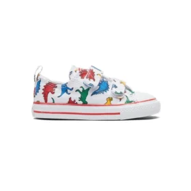 Chuck Taylor All Star Low com velcro “Dinoverse Print”