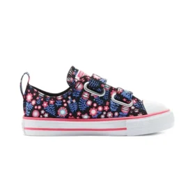 Chuck Taylor All Star Low “Rosa Púrpura com Flores”
