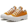 Chuck Taylor All Star Low “Seasonal Lugged – Amarelo Açafrão”