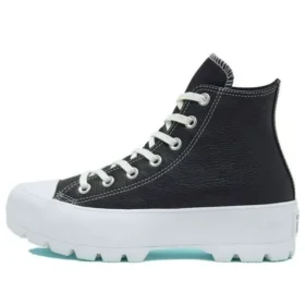 Chuck Taylor All Star Lugged Leather High “Black White”