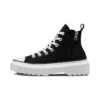 Chuck Taylor All Star Lugged Lift Platform High “Preto Branco”