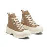 Chuck Taylor All Star Lugged Platform 2.0 High “Autumn Embroidery – Sand Dune”