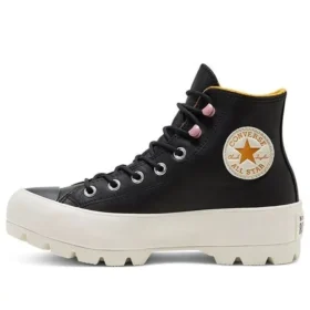 Chuck Taylor All Star Lugged Winter High GTX “Preto Amarelo Açafrão”
