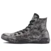 Chuck Taylor All Star Luxe Leather “Preto Cinza Prateado”