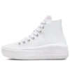 Chuck Taylor All Star Move High “Hybrid Floral – Branco Rosa Espuma”