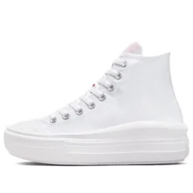 Chuck Taylor All Star Move High “Hybrid Floral – Branco Rosa Espuma”