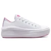 Chuck Taylor All Star Move Low “Branco Roxo”