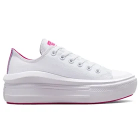 Chuck Taylor All Star Move Low “Branco Roxo”