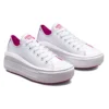 Chuck Taylor All Star Move Low “Branco Roxo”