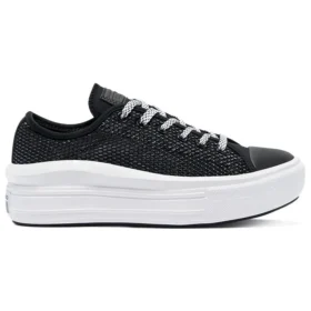 Chuck Taylor All Star Move Low “Preto Branco”