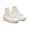 Chuck Taylor All Star Move Platform High Top “Branco Rosa”