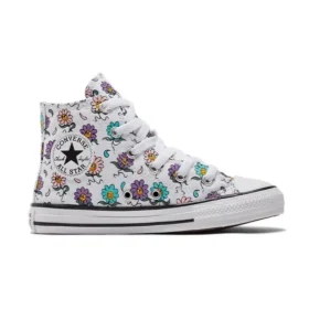 Chuck Taylor All Star “Multicolorido Branco Roxo”