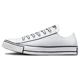Chuck Taylor All Star Outline Sketch OX “Branco Preto”