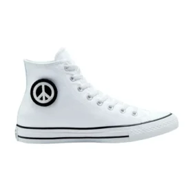 Chuck Taylor All Star Peace Powered Hi “Branco”