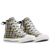 Chuck Taylor All Star Plaid “Preto Amarelo Branco”