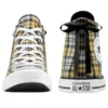 Chuck Taylor All Star Plaid “Preto Amarelo Branco”
