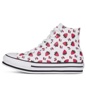 Chuck Taylor All Star Platform Eva High “Branco Vermelho”