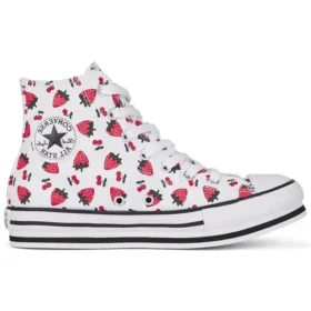 Chuck Taylor All Star Platform Eva High “Branco Vermelho”