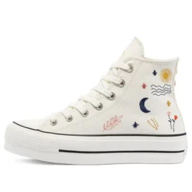 Chuck Taylor All Star Platform High “It’s Okay To Wander – Egret”