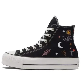 Chuck Taylor All Star Platform High “It’s Okay To Wander – Preto”