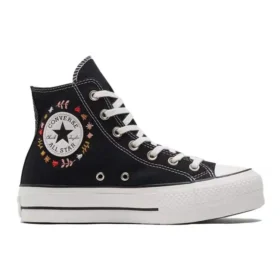 Chuck Taylor All Star Platform High “It’s Okay To Wander – Preto”