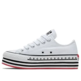 Chuck Taylor All Star Platform Layer Low “Logo Play – Branco”