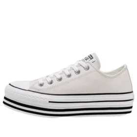 Chuck Taylor All Star Platform Low Top Sola em Espuma Cremosa