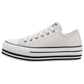 Chuck Taylor All Star Platform Low Top Sola em Espuma Cremosa